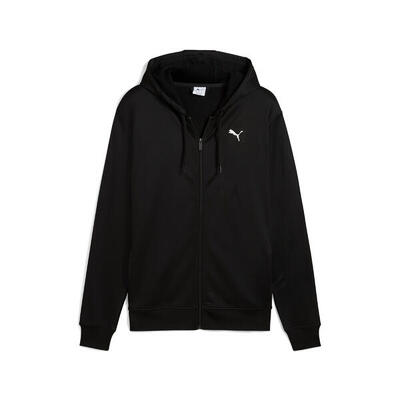 Hooded sweatshirt met rits puma tad essentials power fleece