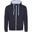 Veste À Capuche VARSITY Homme (Bleu Marine / Bleu Ciel)
