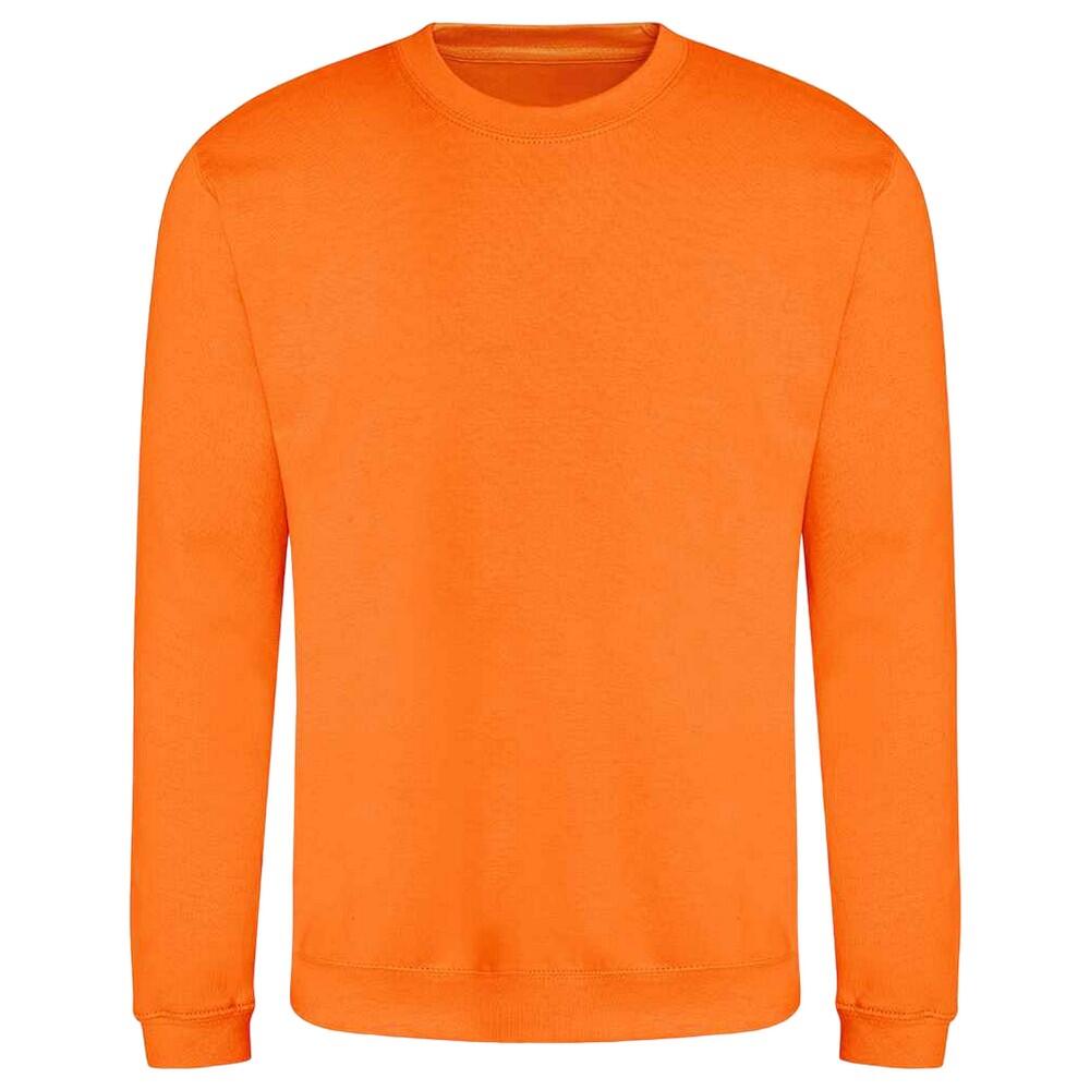 AWDIS Adults Unisex Just Hoods Sweatshirt (Orange Crush)