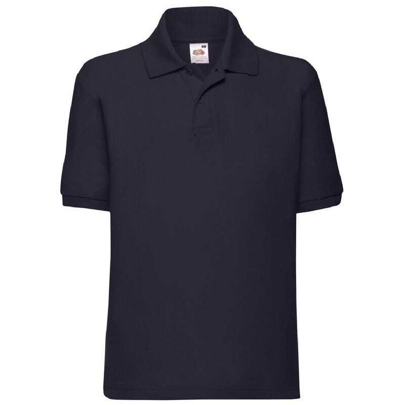 Polo Shirt, Kurzarm (2 StückPackung) Kinder Dunkles Marineblau