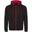 Veste À Capuche VARSITY Homme (Noir Vif / Rouge Feu)