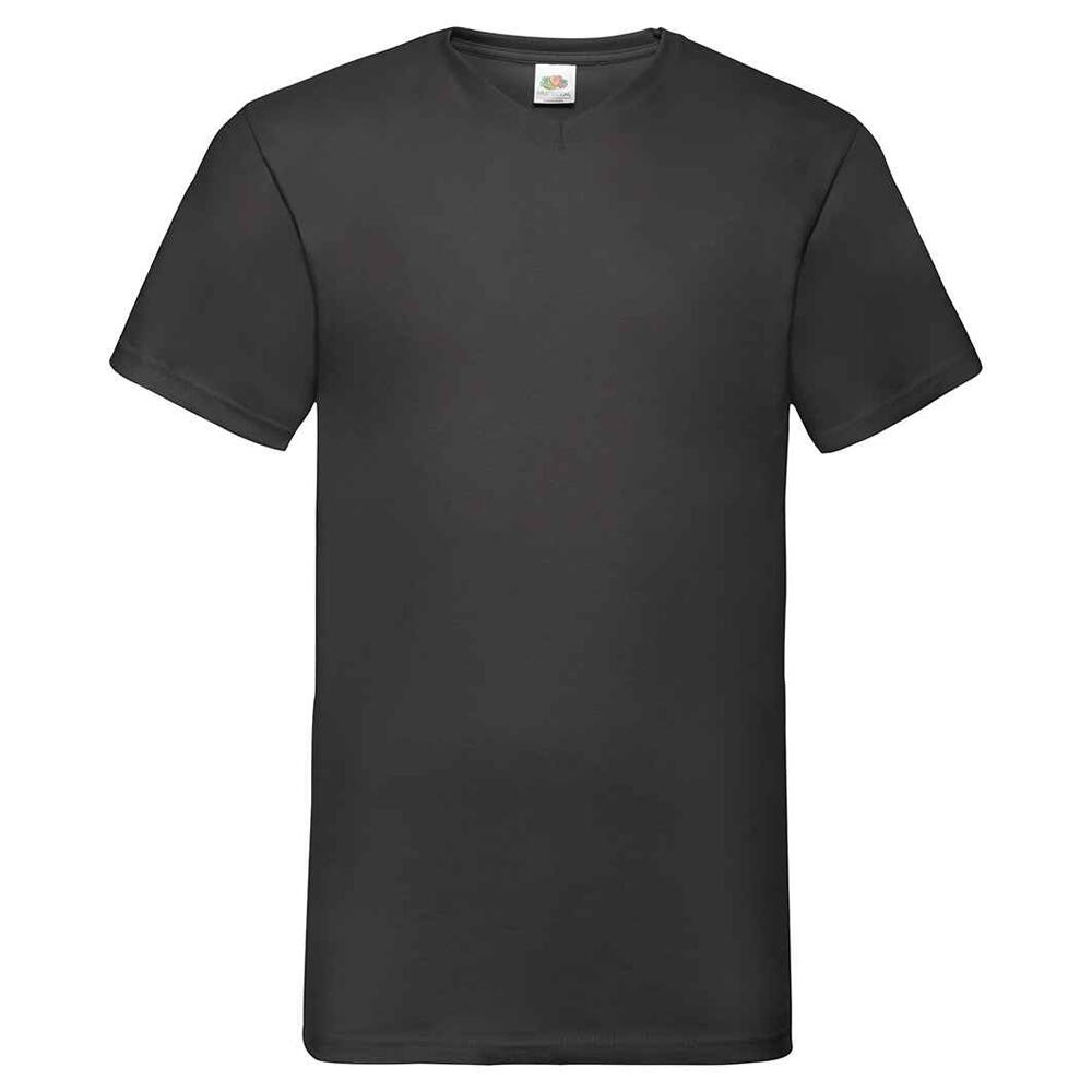 Tricou Drumeții În Natură Fruit Of The Loom Valueweight V Neck Adulți