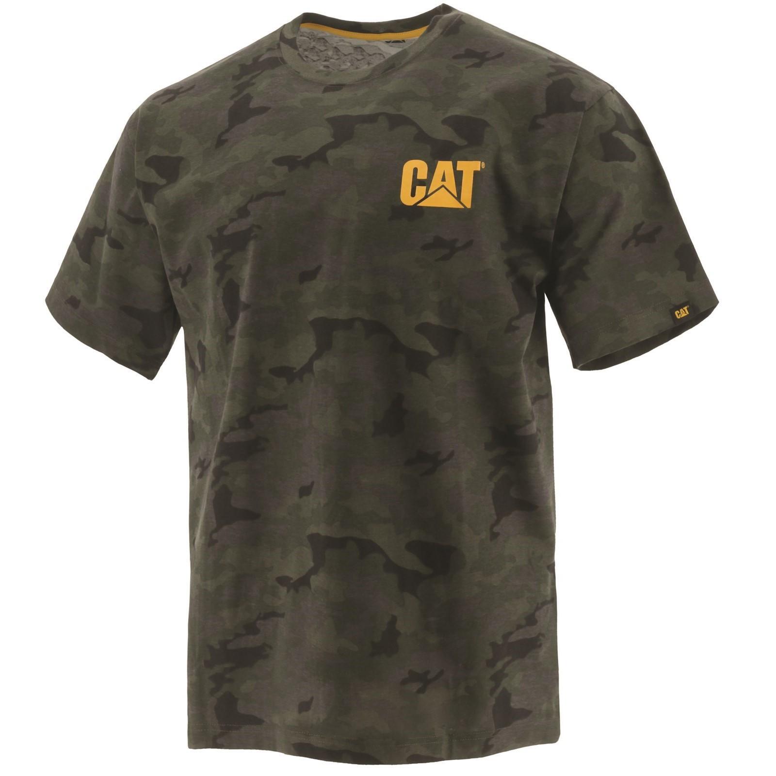Mens Trademark TShirt (Green/Dark Brown) 1/2