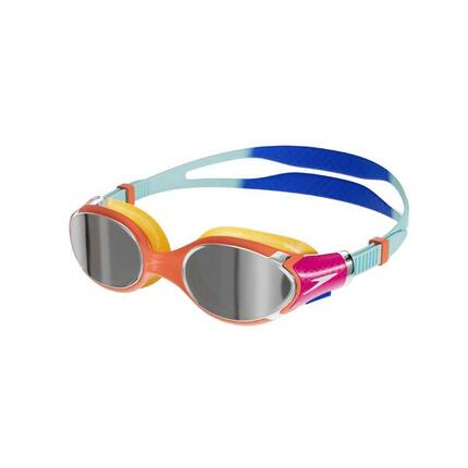 Biofuse 2.0 2024" Schwimmbrille Spiegel für Kinder Pink/Blau/Orange