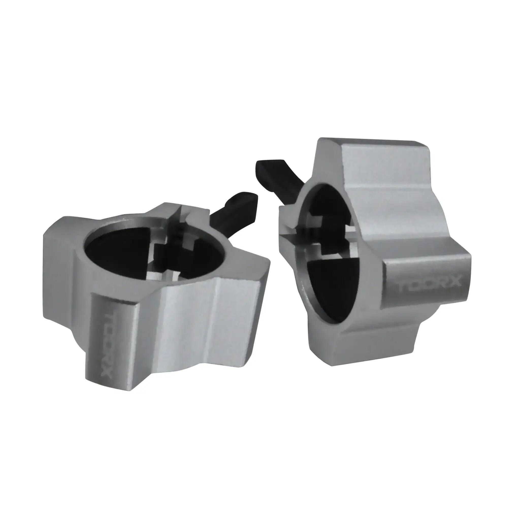 TOORX CFA Aluminium Pro Collar Set Zilver - 50 mm - 2 Stuks