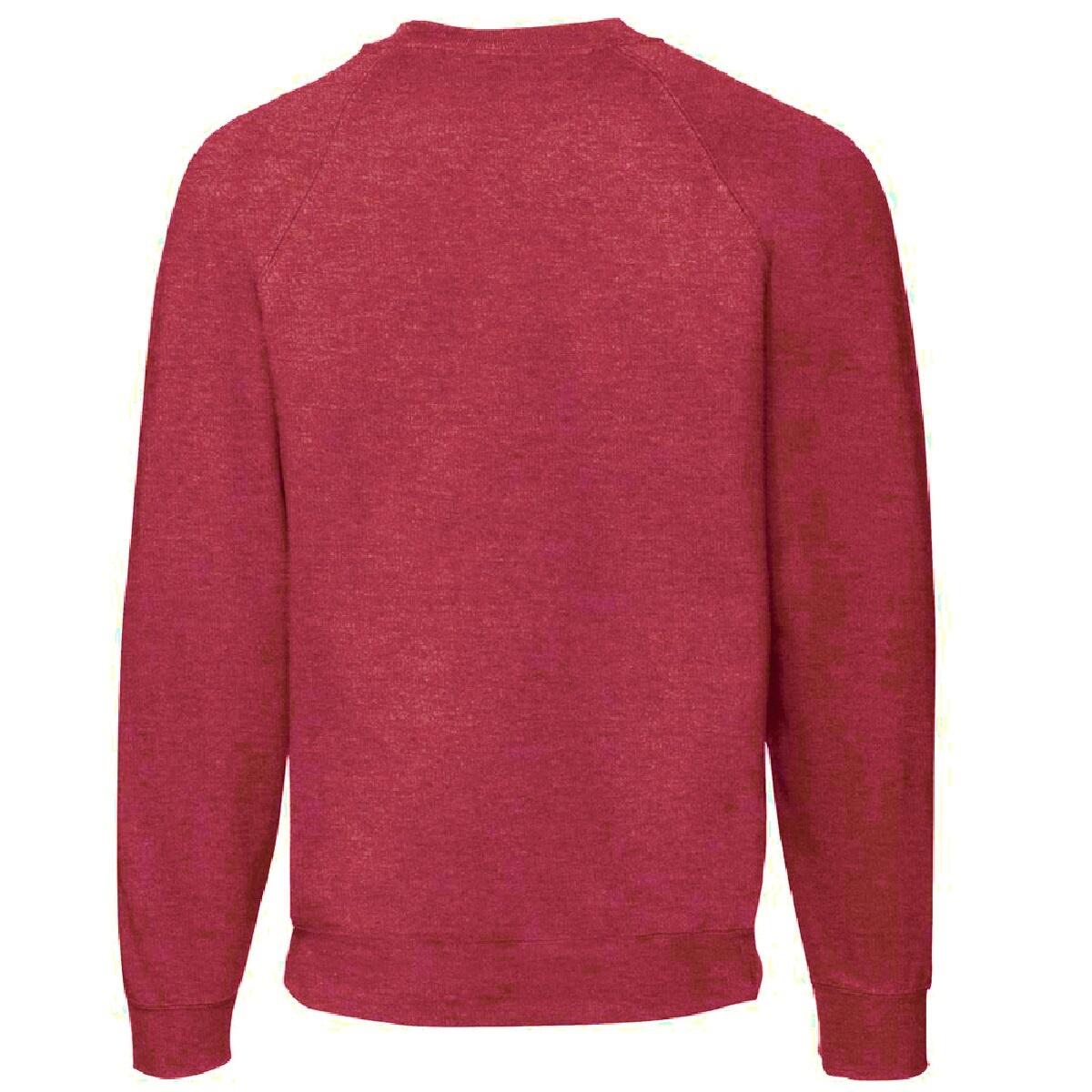 Belcoro® Pullover Sweatshirt Herren Rot meliert 2/3