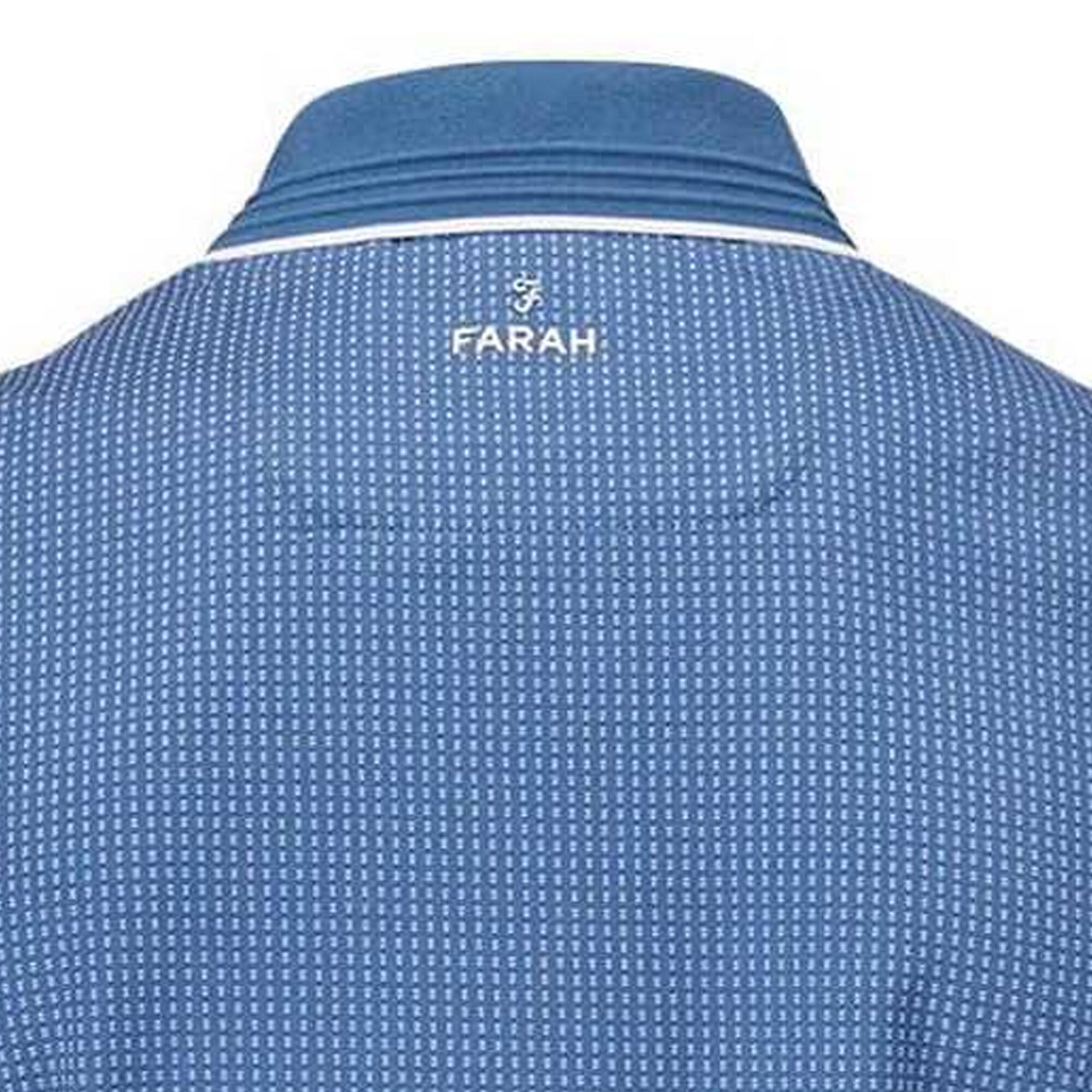 Polo FERRIS Homme (Bleu Pâle / Blanc) 4/4