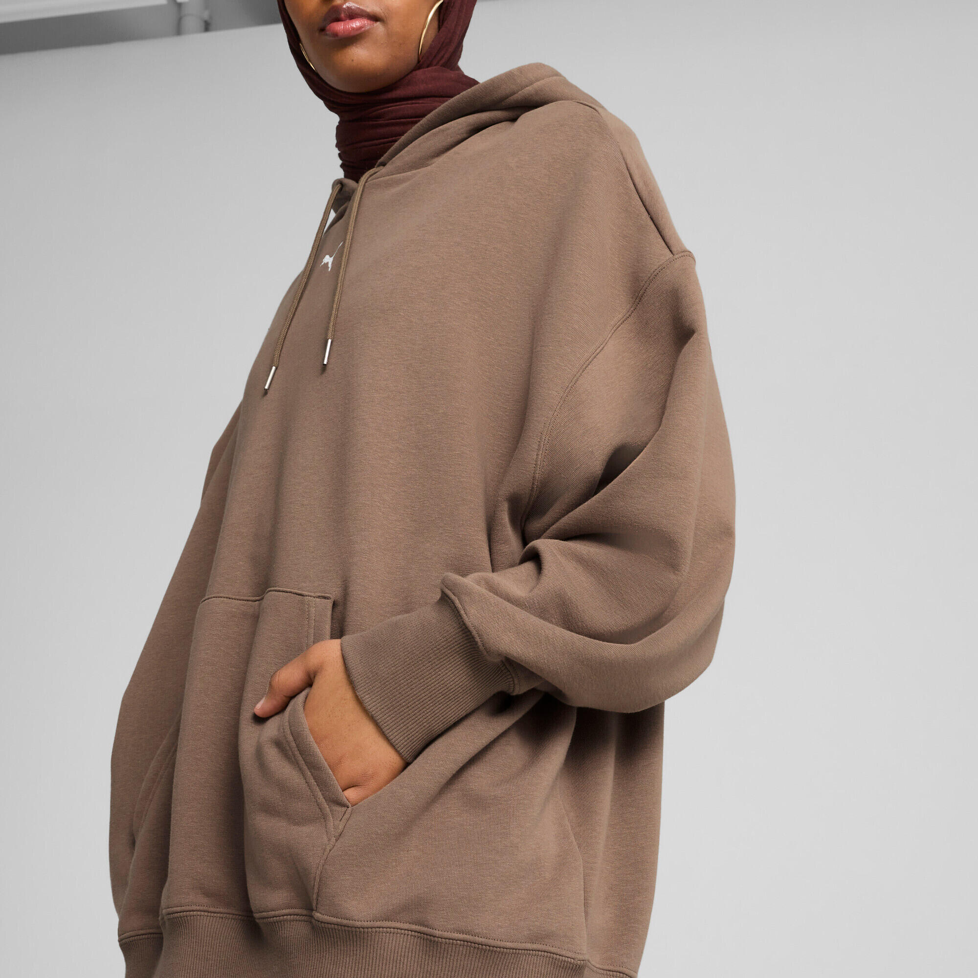 Sweatshirt à capuche oversize femme Puma Essentials TR 7/7