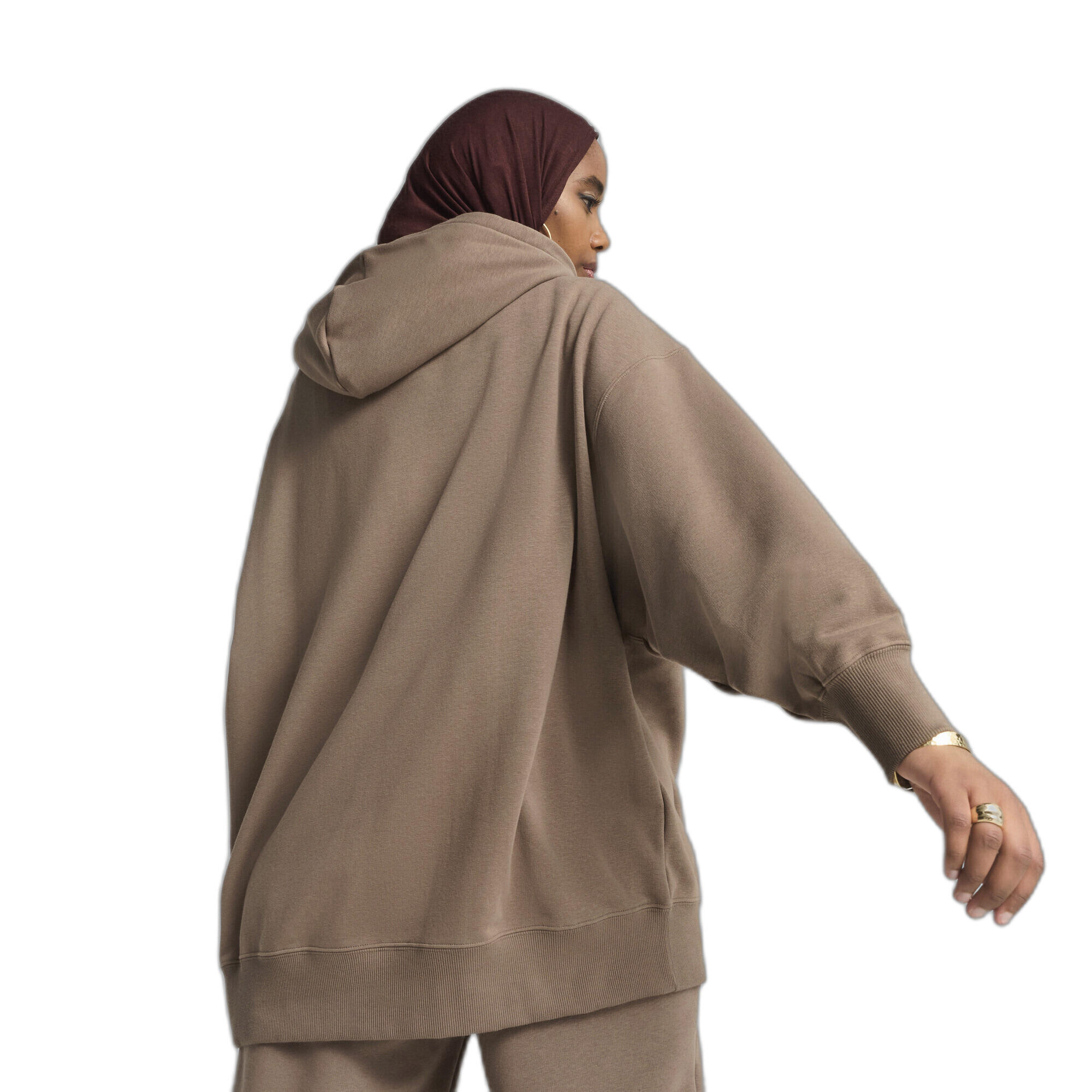 Sweatshirt à capuche oversize femme Puma Essentials TR 5/7