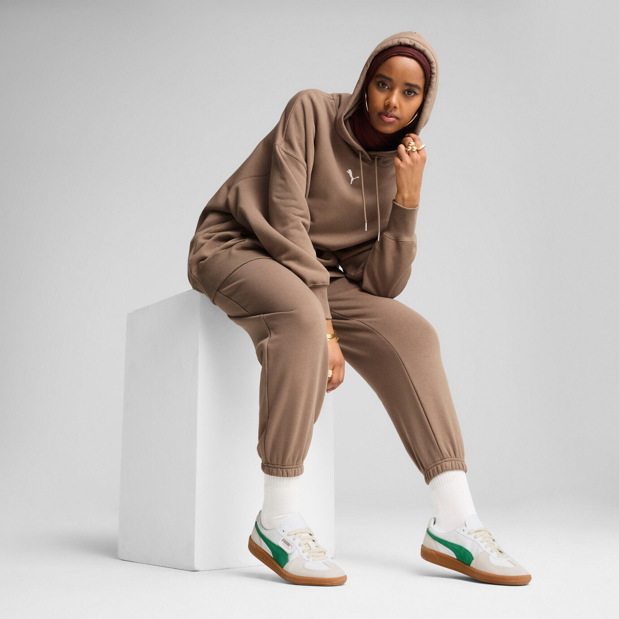 Sweatshirt à capuche oversize femme Puma Essentials TR 3/7