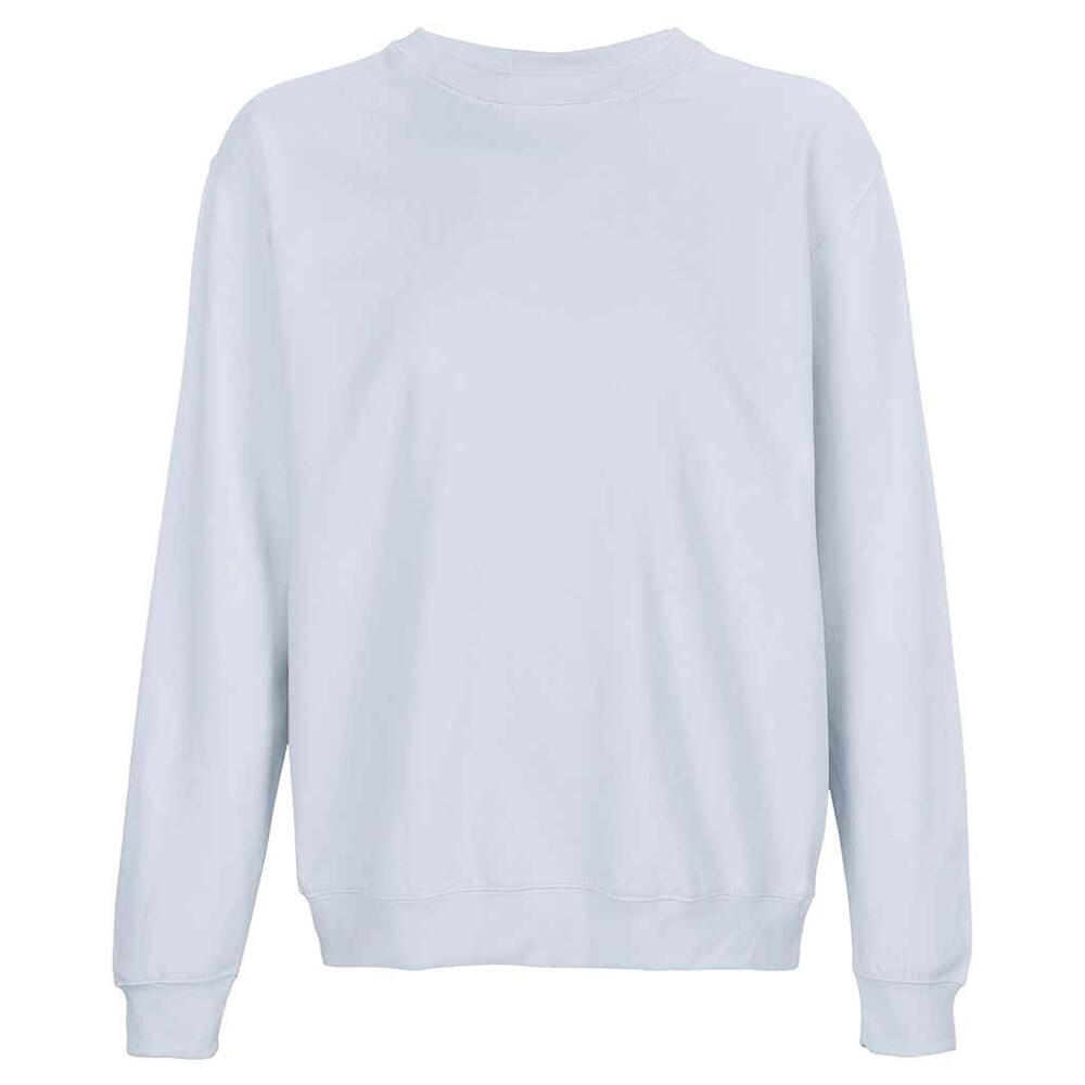 Unisex Adult Columbia Crew Neck Sweatshirt (Creamy Blue) SOL S