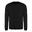 Camisola Unisexo para Adultos Lisos Preto Profundo