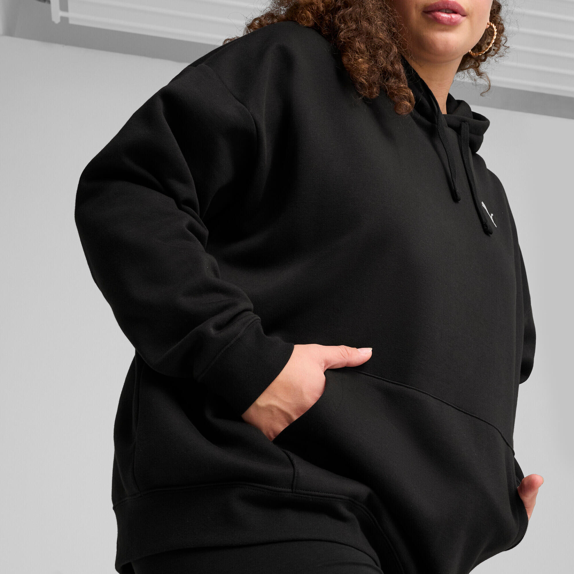 Camisola com capuz para mulher Puma ESS Relaxed 6/7