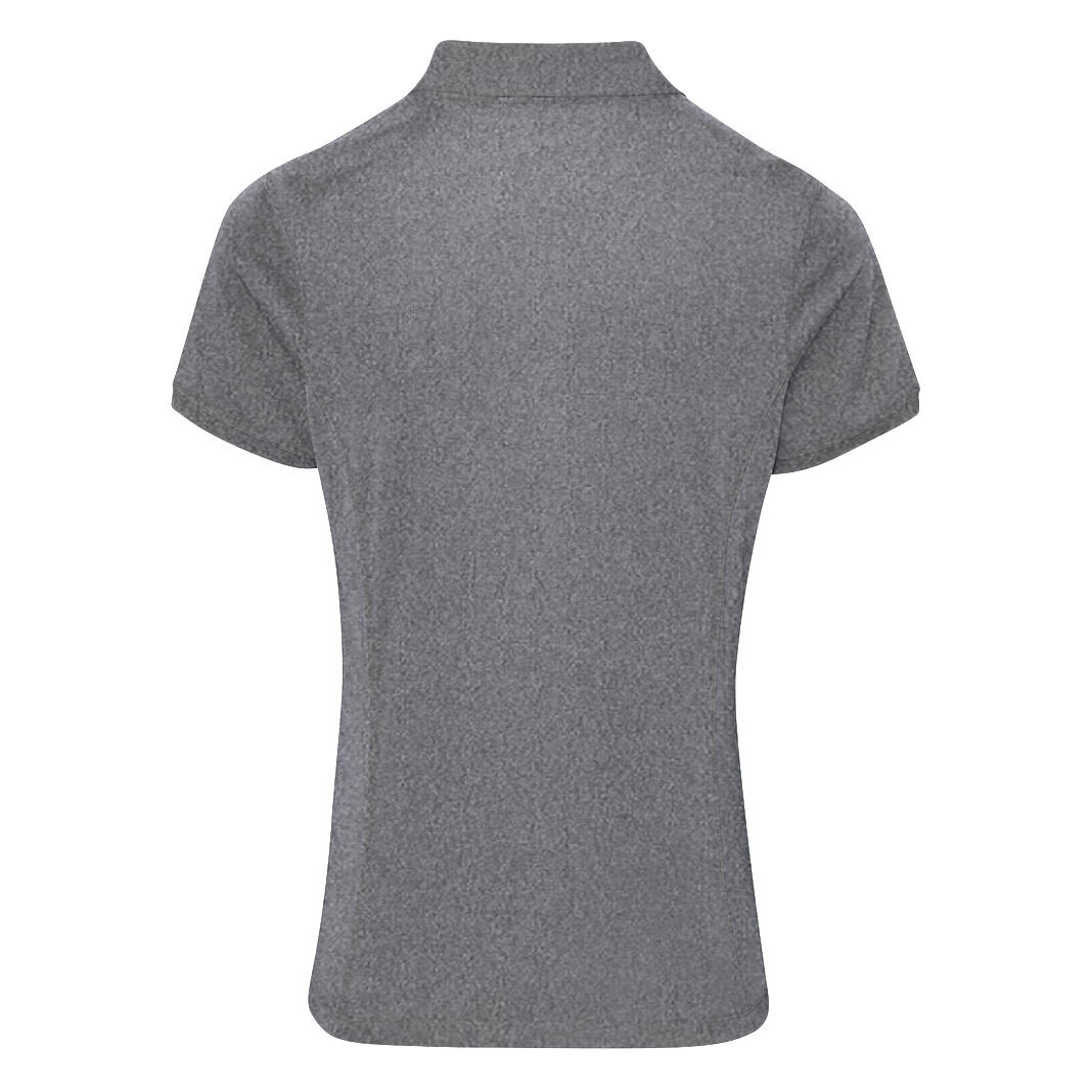 Coolchecker Polo In Piqué A Manica Corta Donna Premier Griggio 2/3