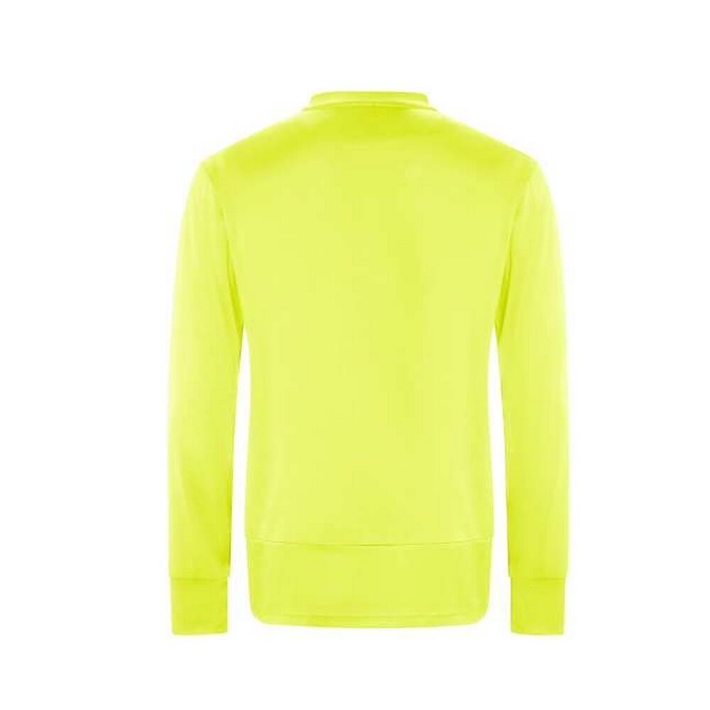 Tshirt Manches Longues ACTIVE Adulte (Jaune Électrique) 2/2