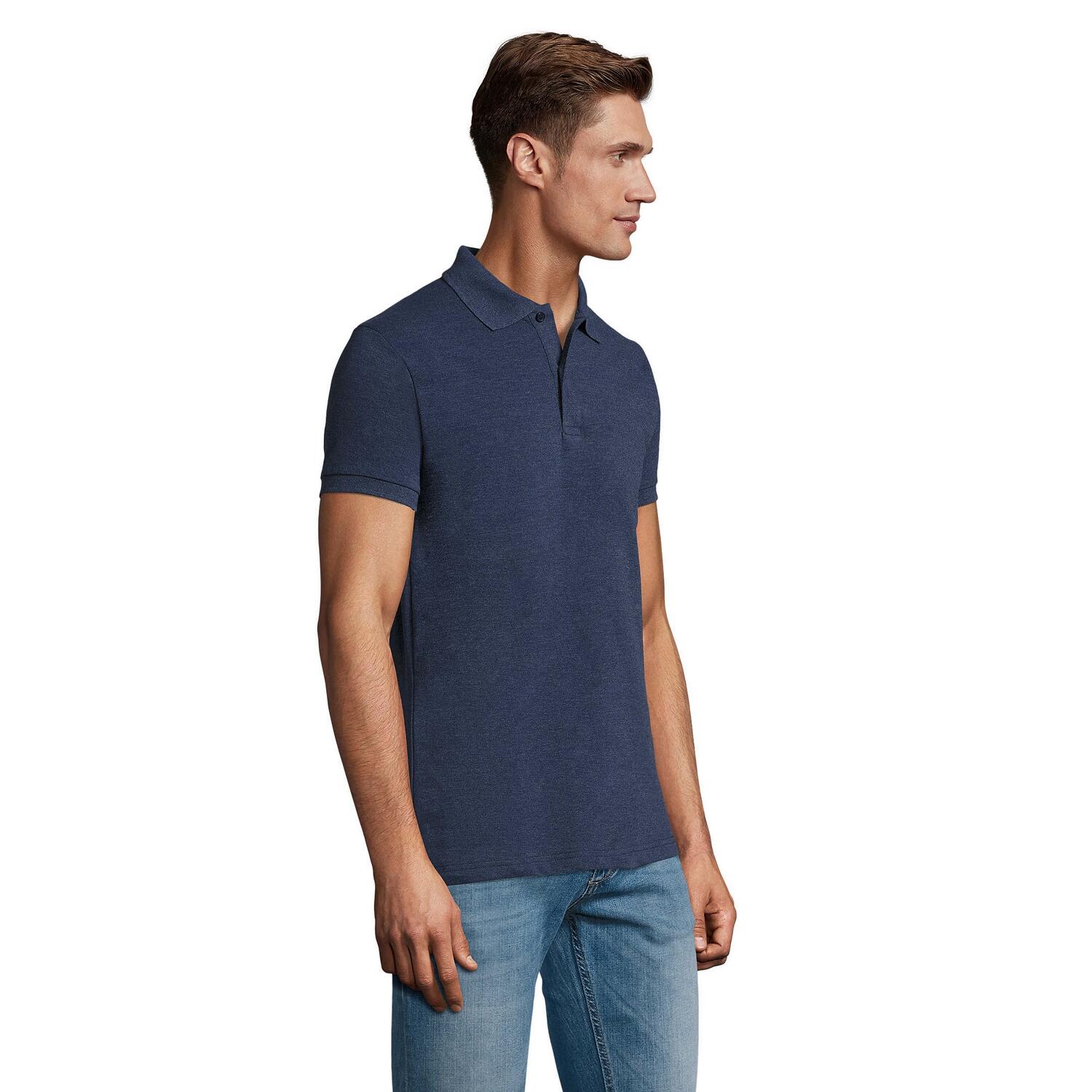 Polo PERFECT Homme (Bleu Denim Chiné) 3/4