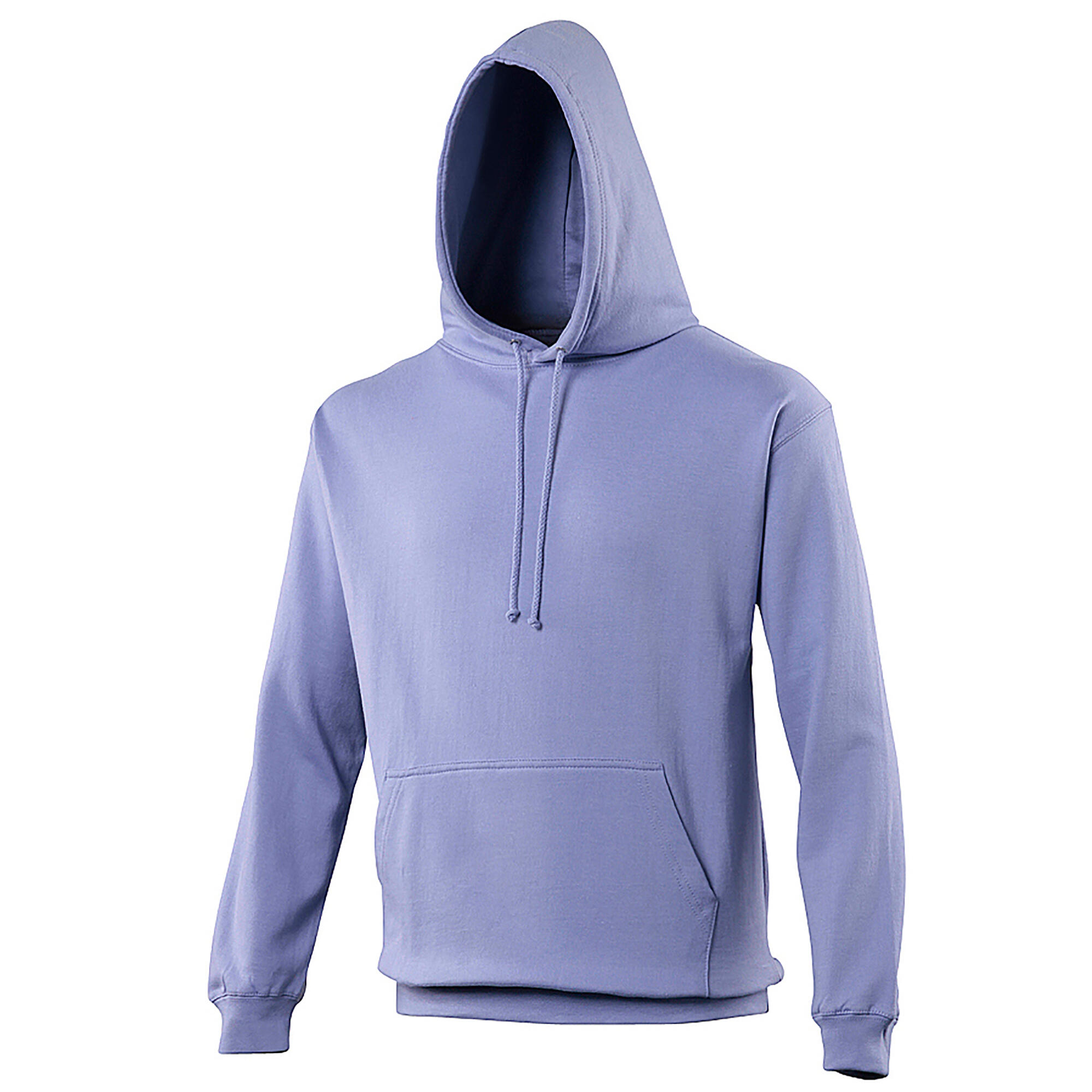 AWDIS Unisex College Hooded Sweatshirt / Hoodie (True Violet)