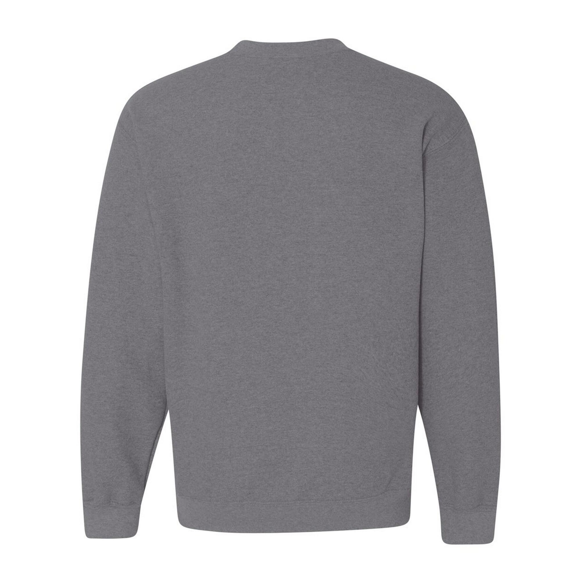 Sweat Uni Col Rasducou HEAVY BLEND Adulte (Graphite Chiné) 2/2