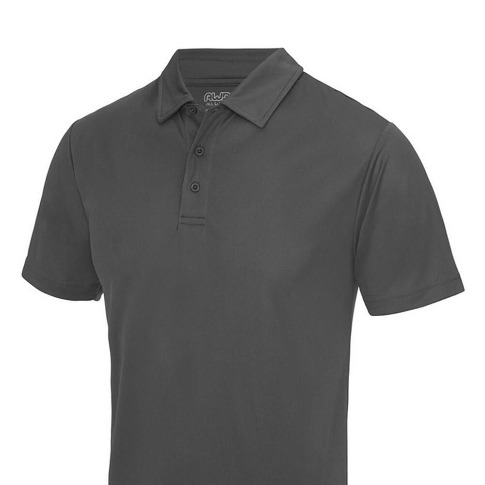 Polo COOL Homme (Charbon Uni) 2/2