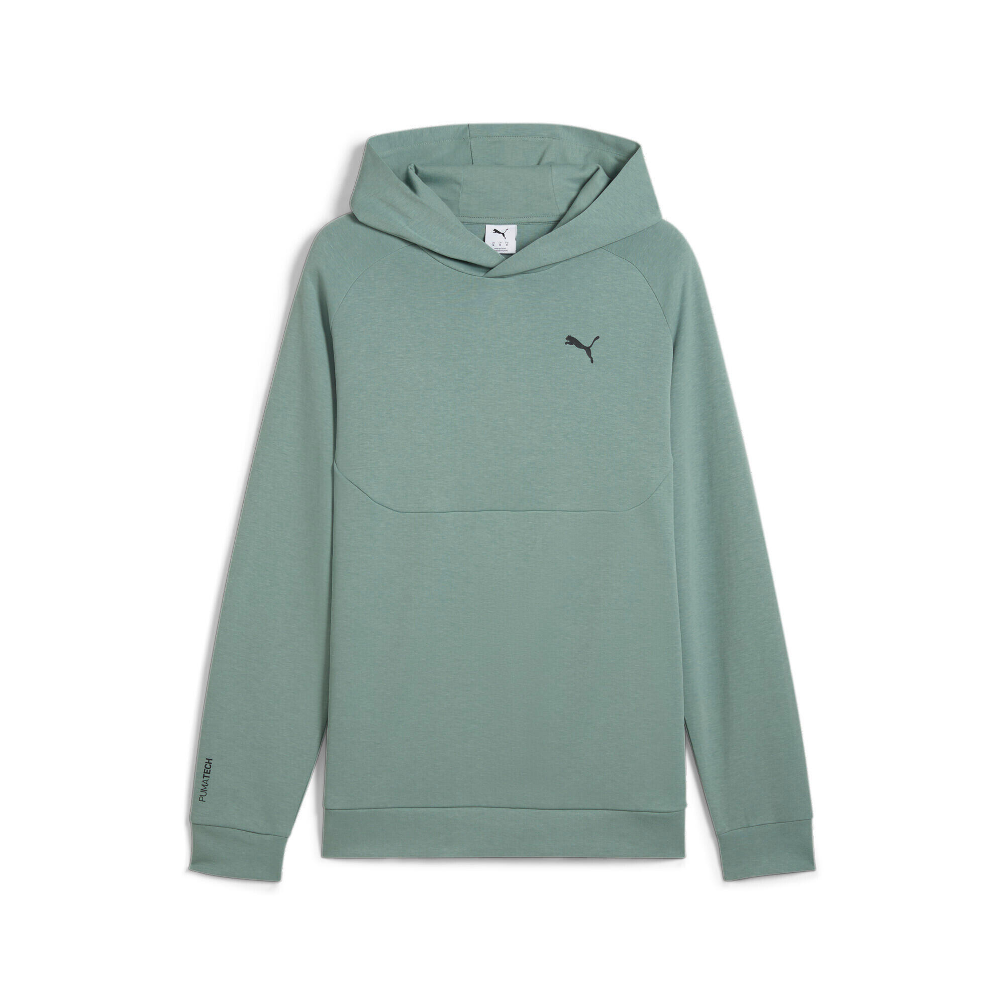 Puma - Sweatshirt À Capuche Puma Tech Dk - Manche Amincissante - Vert - 38 S - Decathlon