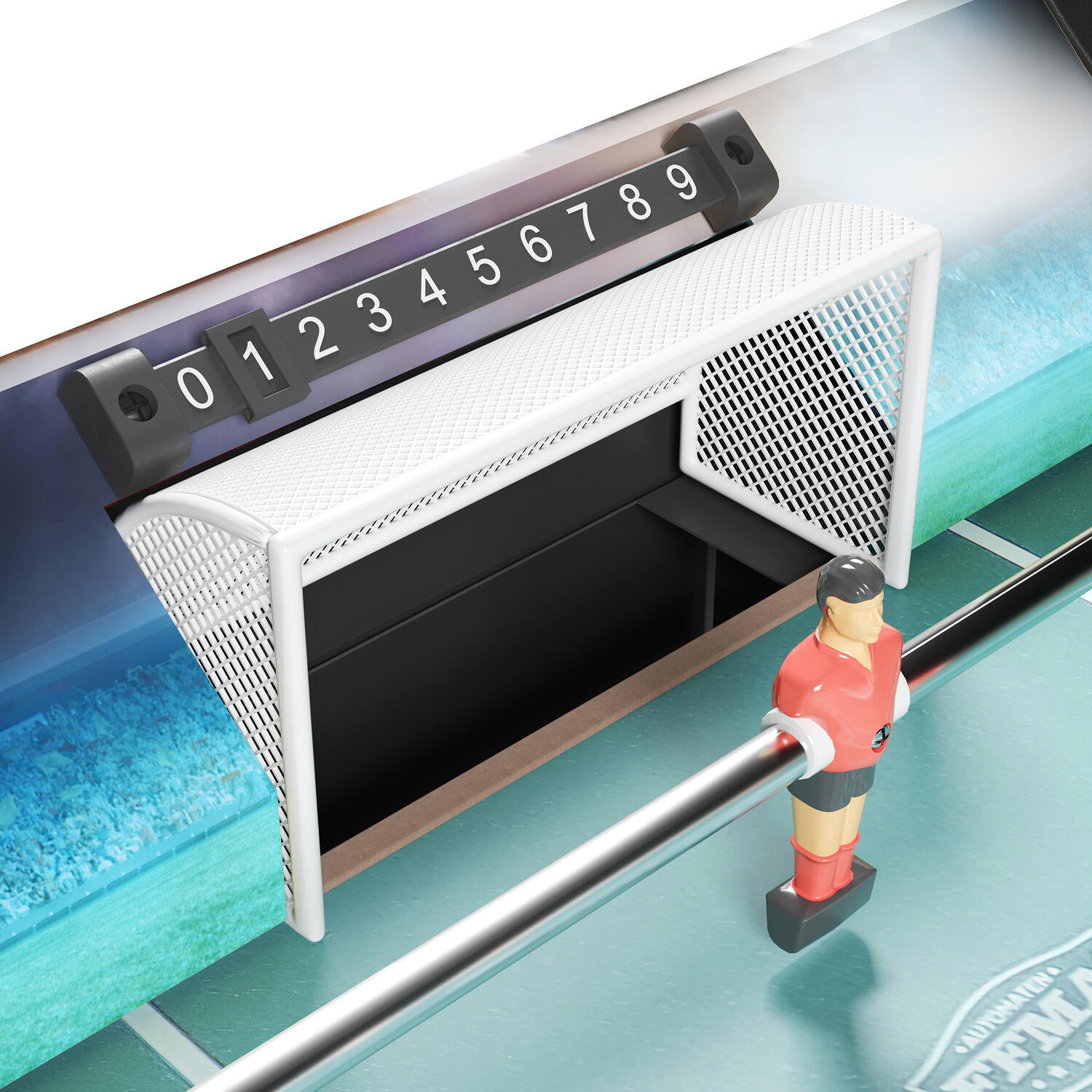 AUTOMATEN HOFFMANN Contatore per bambini Tiro e Gol Tischfußball Unisex