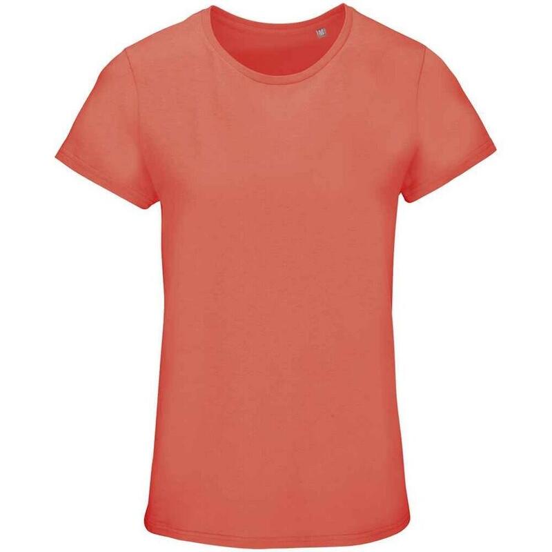 Tshirt CRUSADER Femme (Orange Vif)