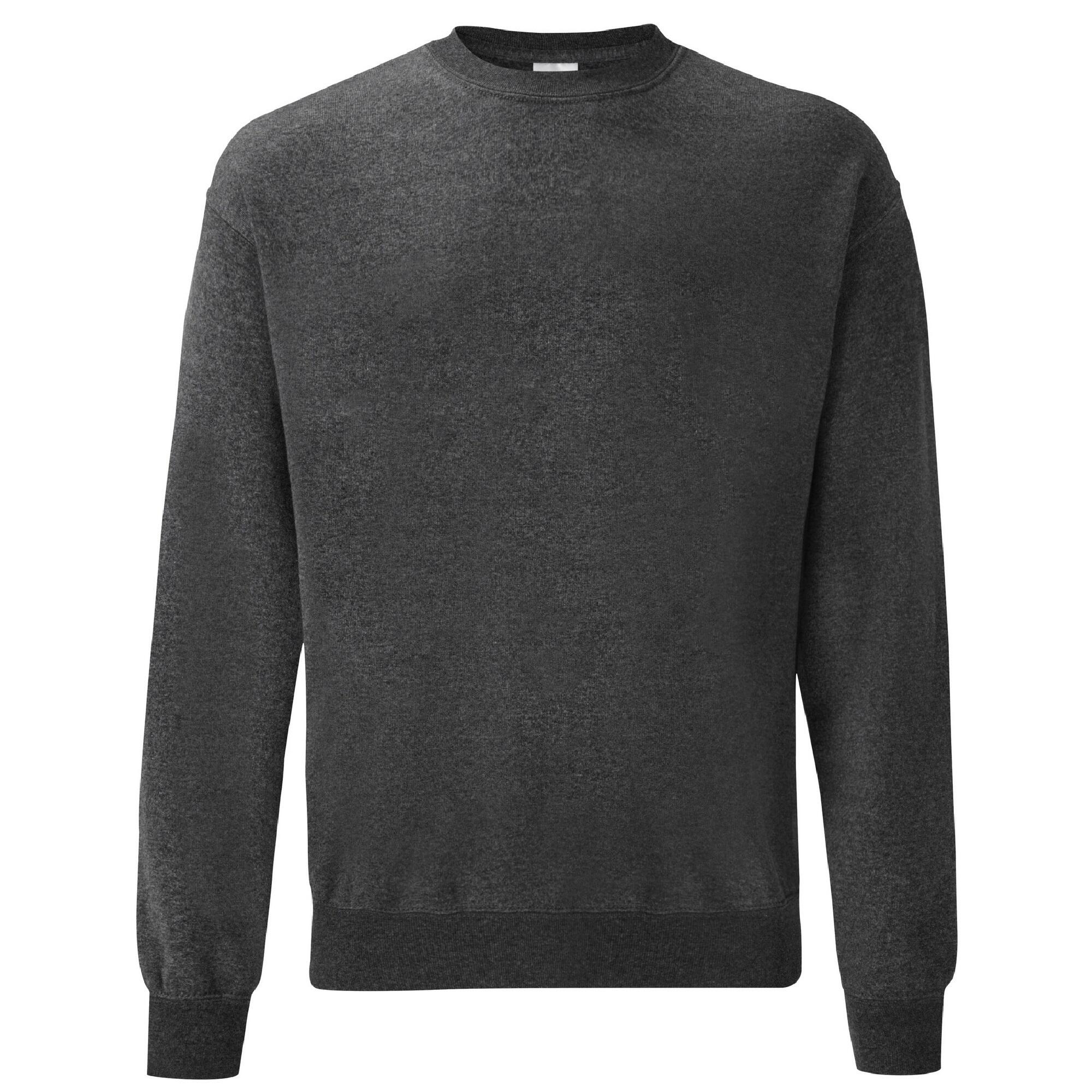 Belcoro® Garn Pullover Sweatshirt Herren Grau meliert 2/4