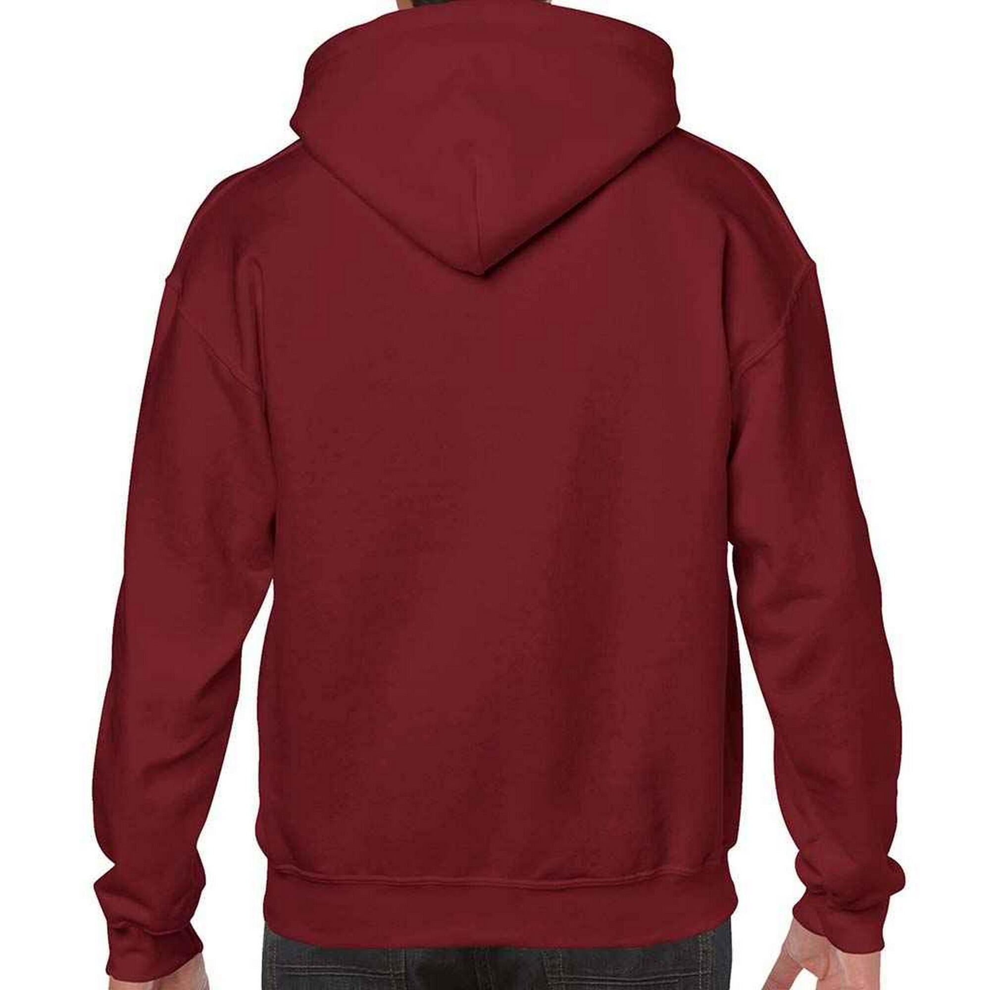 Sweat À Capuche Adulte (Pourpre Foncé) 2/2