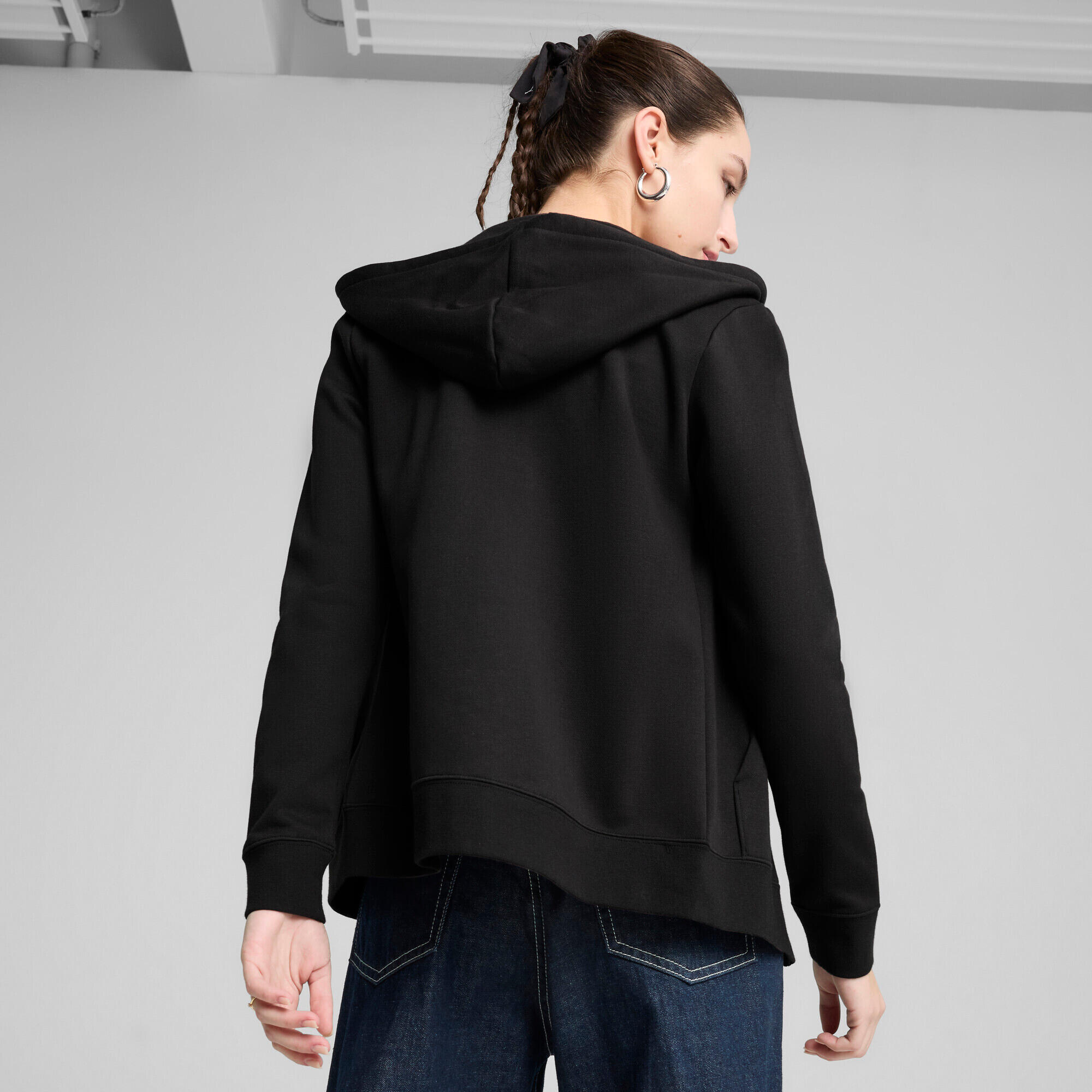 Felpa con cappuccio da donna Puma Essential Fleece 5/7