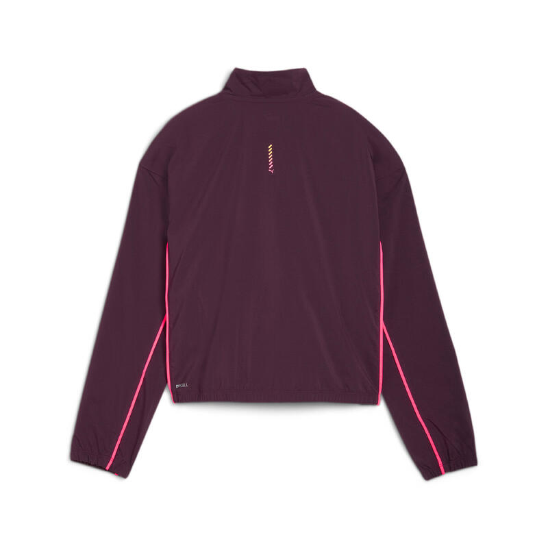 Jachetă de alergare PUMA Run For Her Fashion Woven 1/2 ZIP