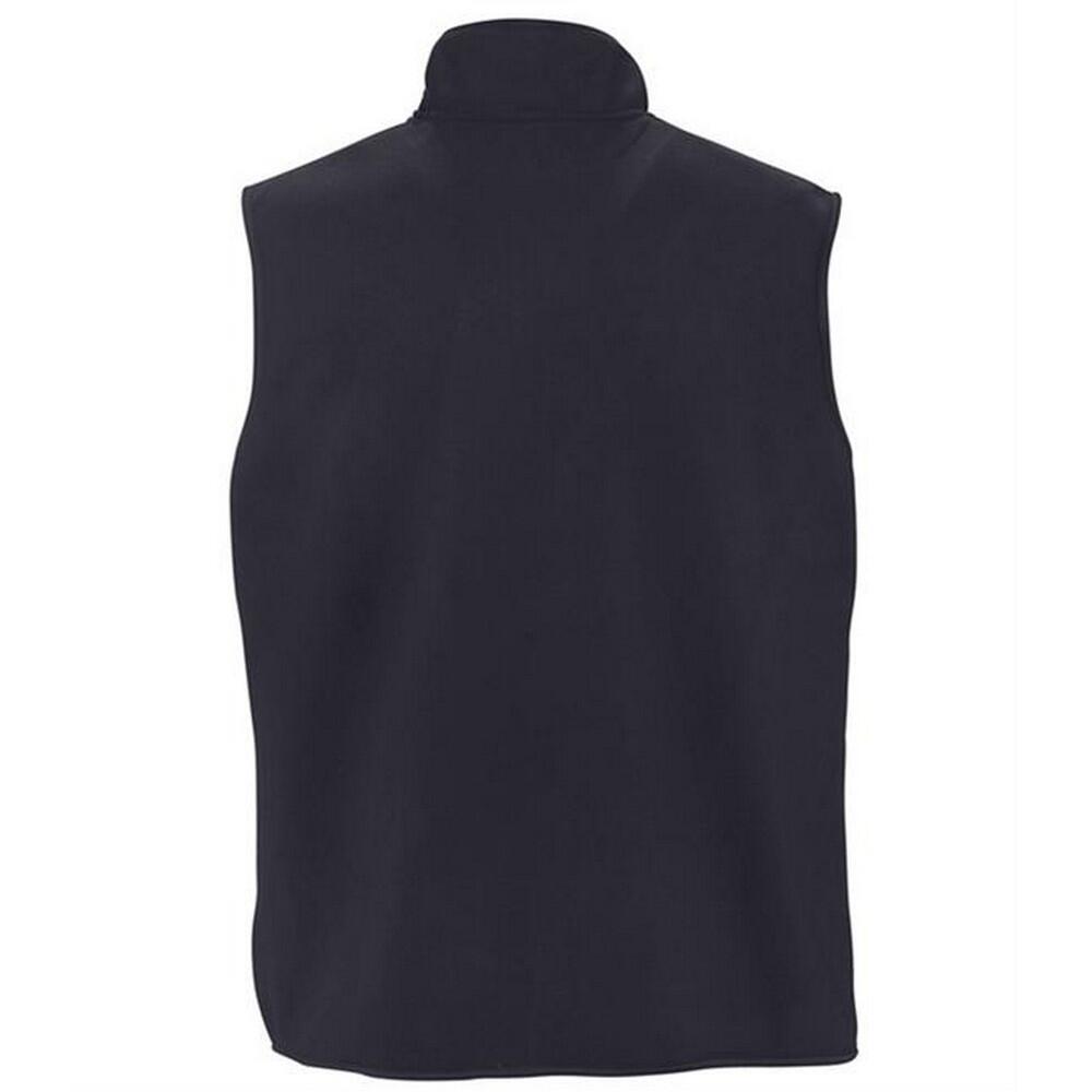 Chaleco Norway de Polar para Adultos Unisex Gris Carbón Sólido 2/3