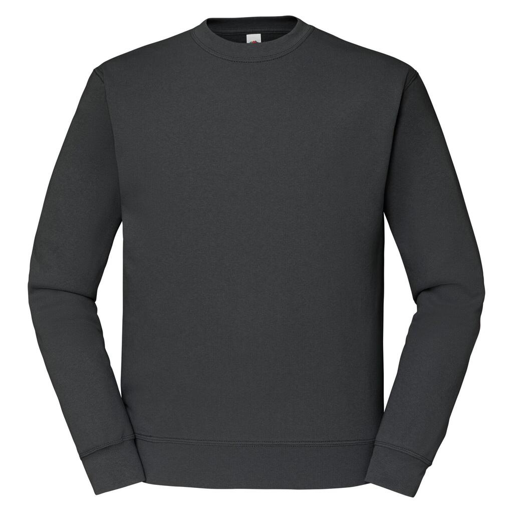 Unisex Adult Classic Setin Sweatshirt (Light Graphite Solid)
