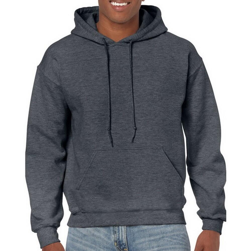 Zware Blend Volwassen Unisex Hooded Sweatshirt / Hoodie (Donkere Heide) 3/3
