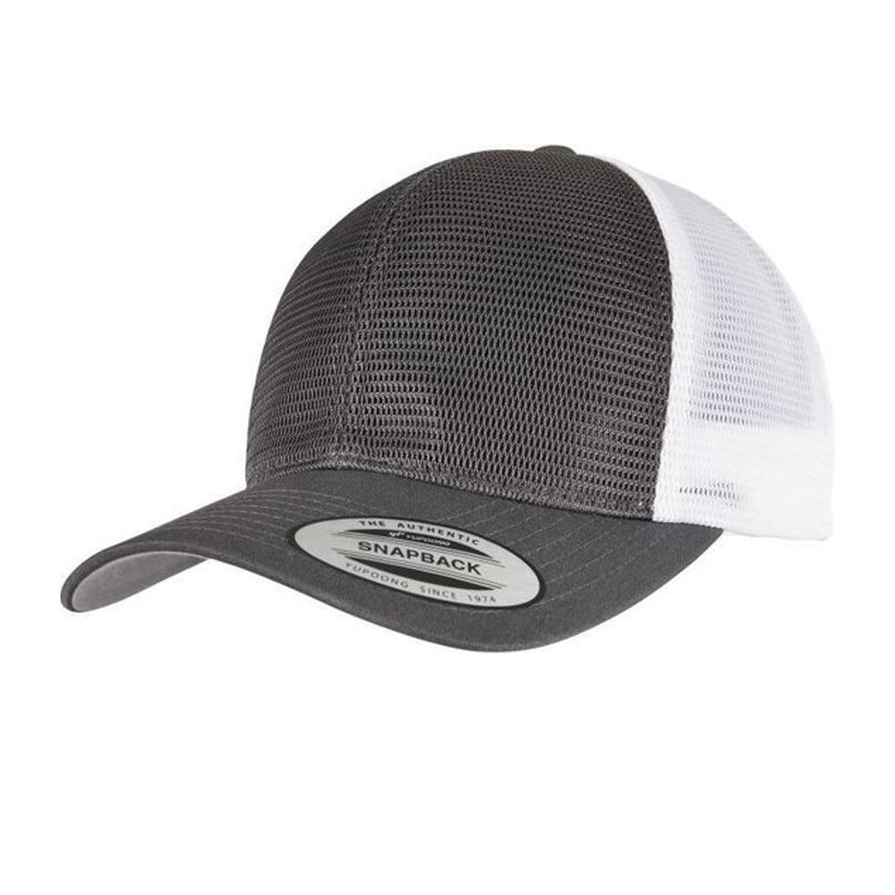 FLEXFIT Cap Due Toni Flexfit 360 Carbone Bianco