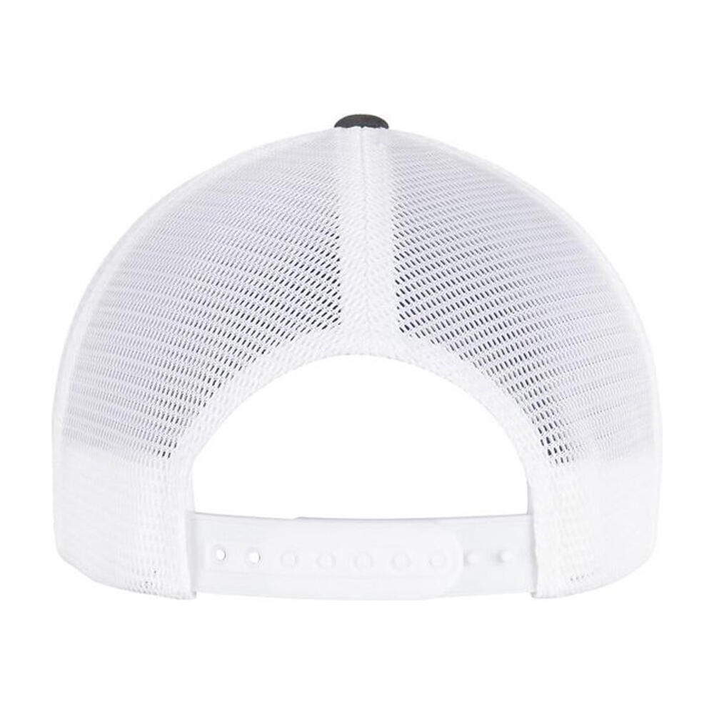 Casquette Motif/style Deux Tons (Charbon / Blanc) 2/3