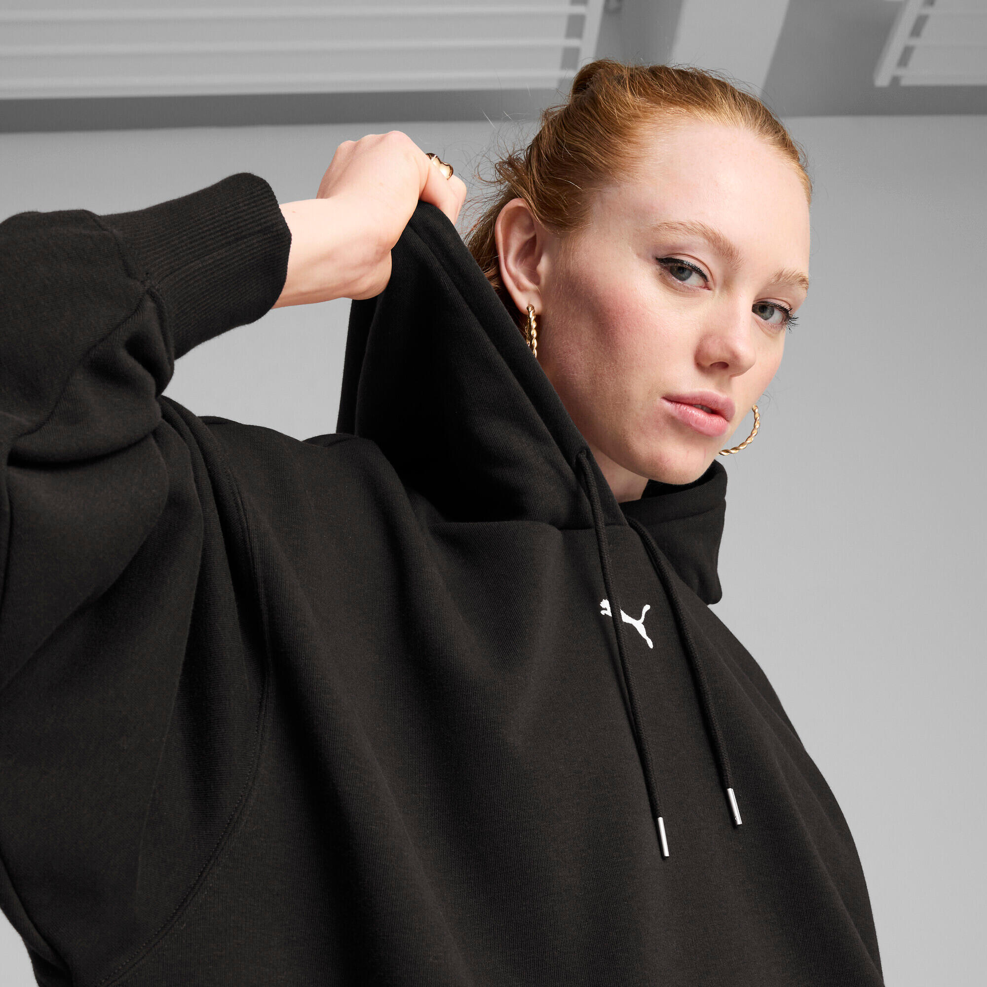 Sweatshirt à capuche oversize femme Puma Essentials TR 7/7