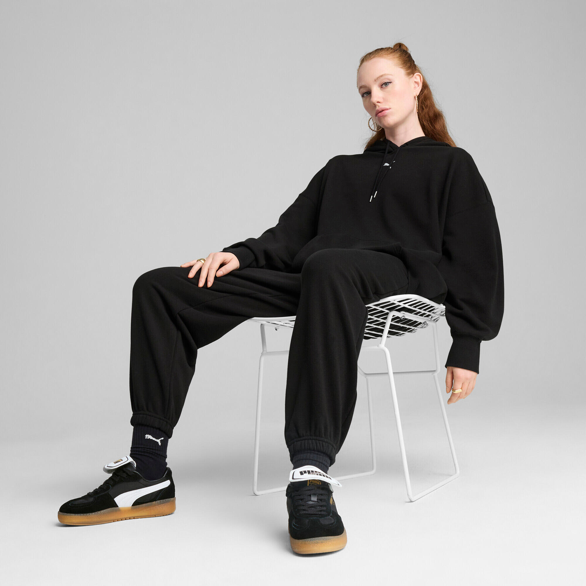 Sweatshirt à capuche oversize femme Puma Essentials TR 3/7