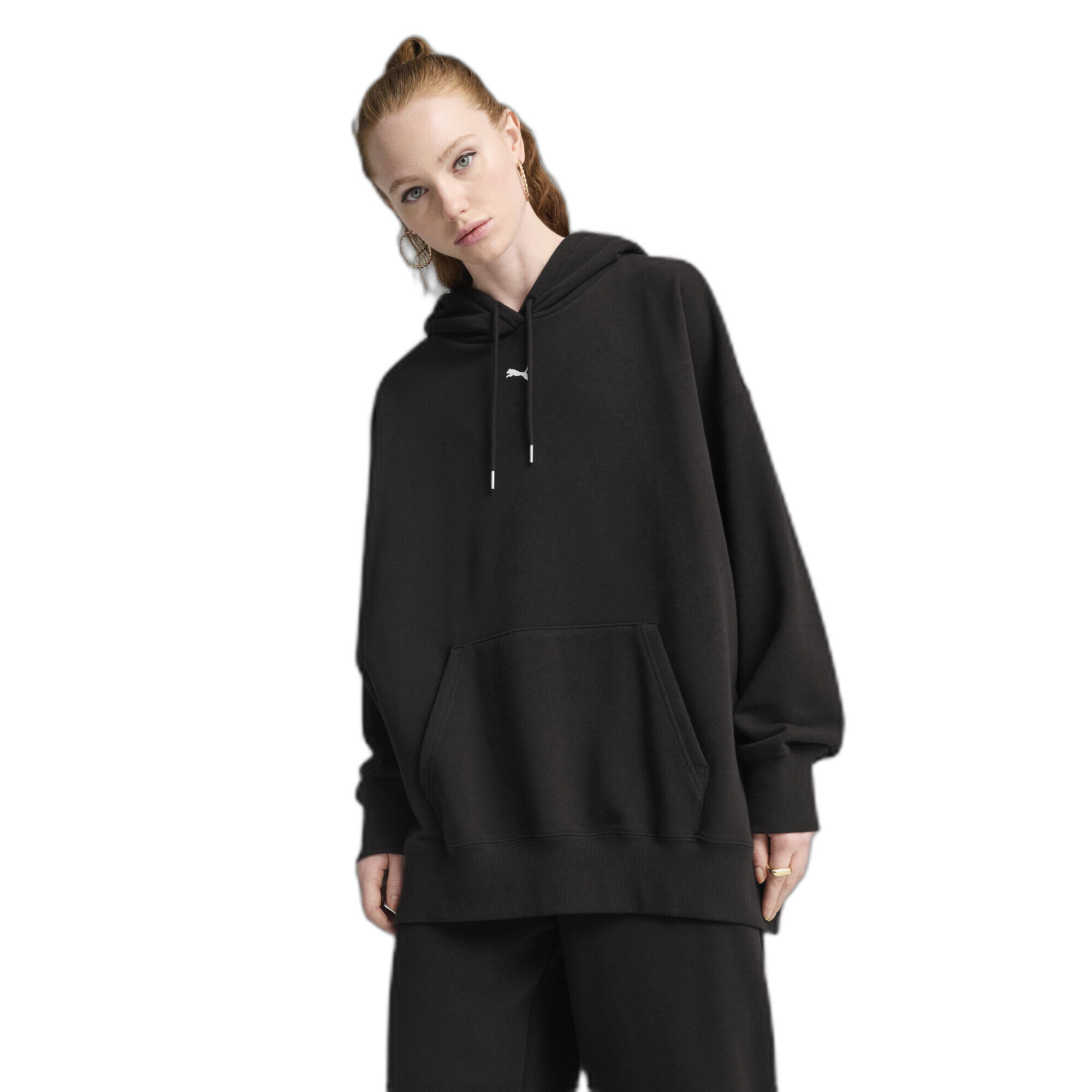 Sweatshirt à capuche oversize femme Puma Essentials TR 2/7