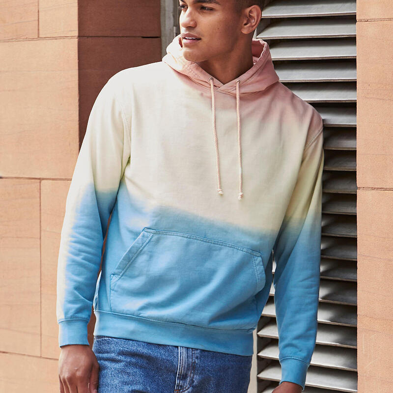 Sweat À Capuche Adulte (Orange / Jaune / Bleu)