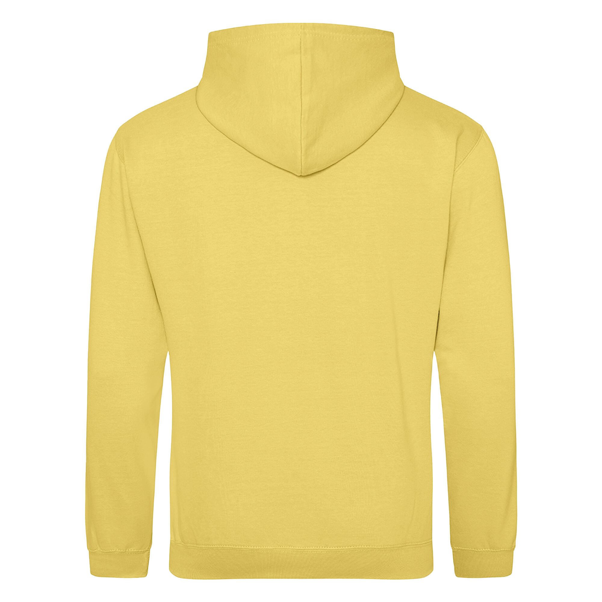 Unisex Kapuzenpullover College Damen und Herren Zitrone 2/2