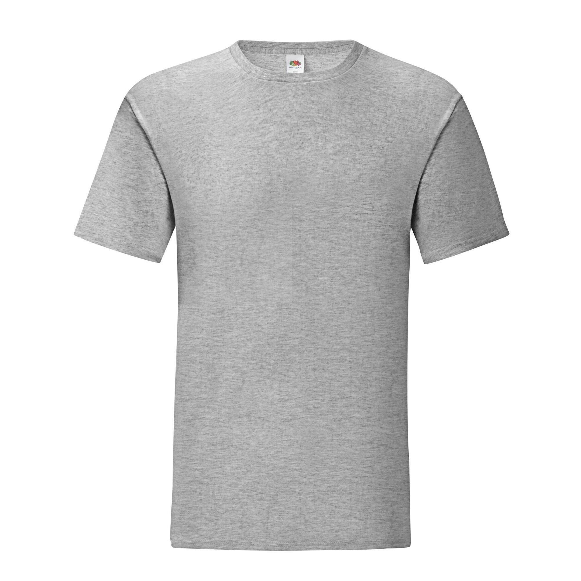 Mens Iconic TShirt (Athletic Heather Grey) 1/4
