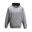 Sweat À Capuche VARSITY Enfant (Gris Chiné / Bleu Marine Français)