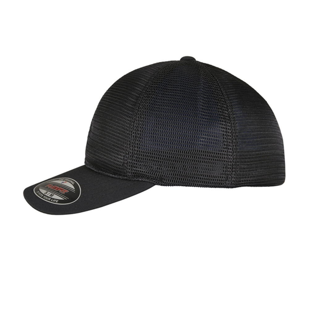 "360" Kappe Damen und Herren Schwarz 3/3