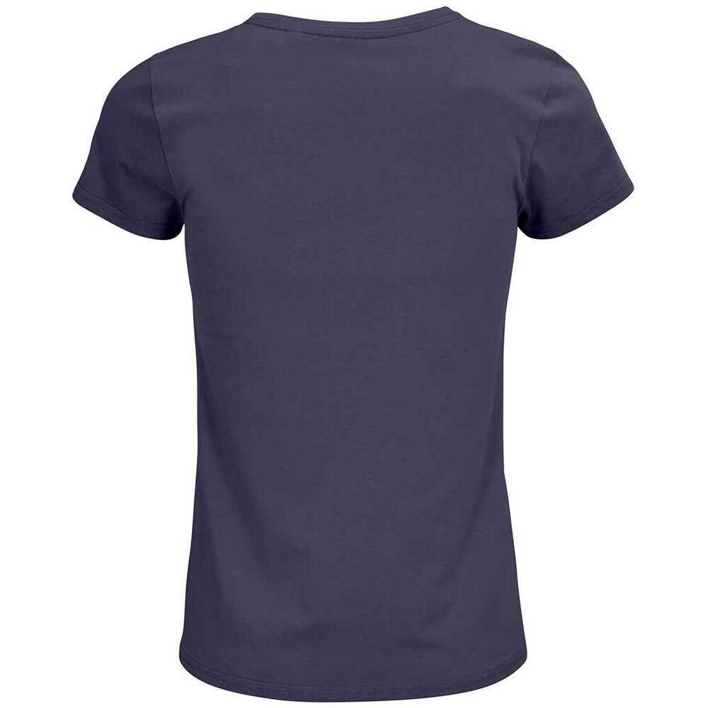 Tshirt CRUSADER Femme (Gris Foncé Uni) 2/4