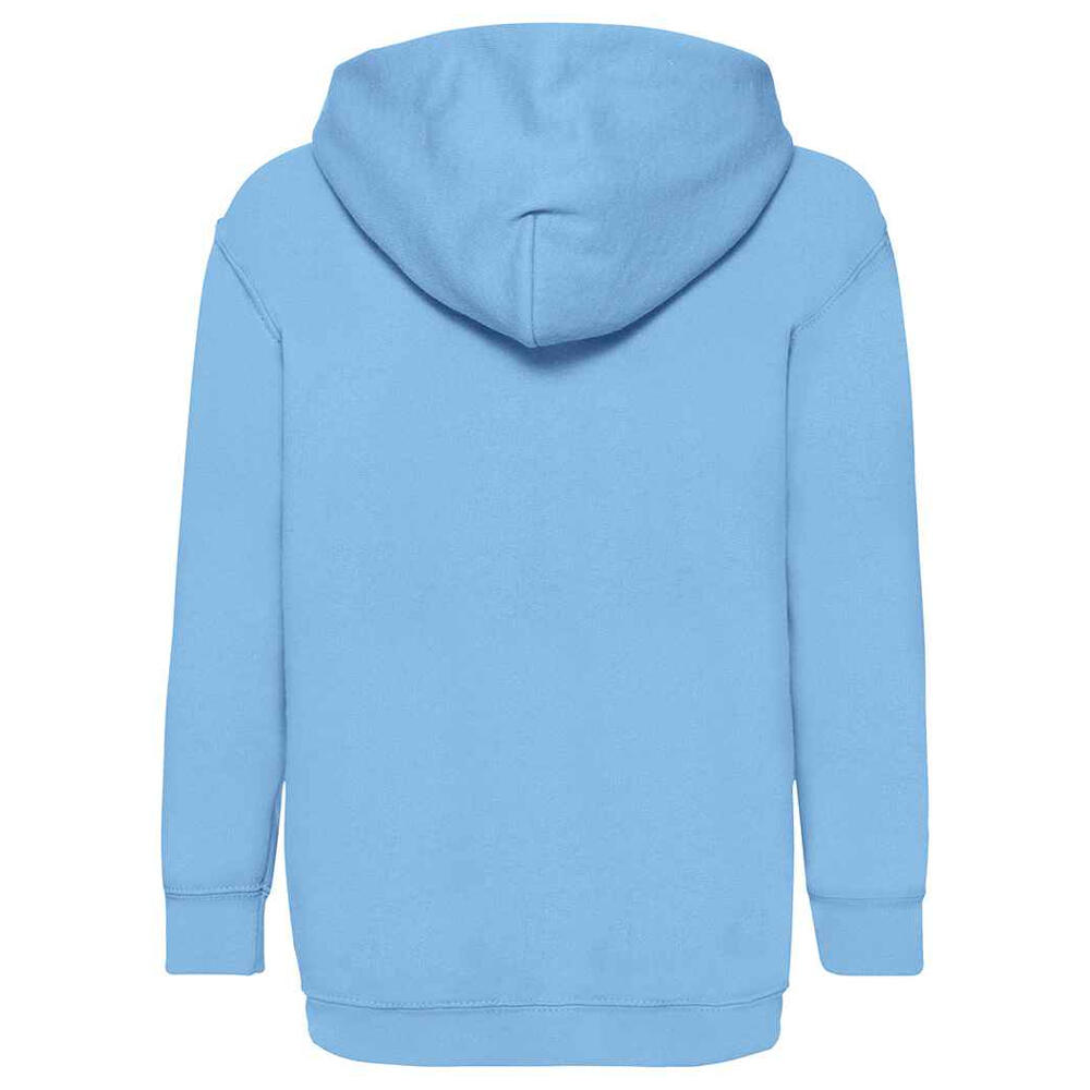 Felpa Con Cappuccio Bambini Fruit Of The Loom Classic Azzurro 2/3