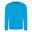 Camisola Unisexo para Adultos Lisos Azul Havaiano