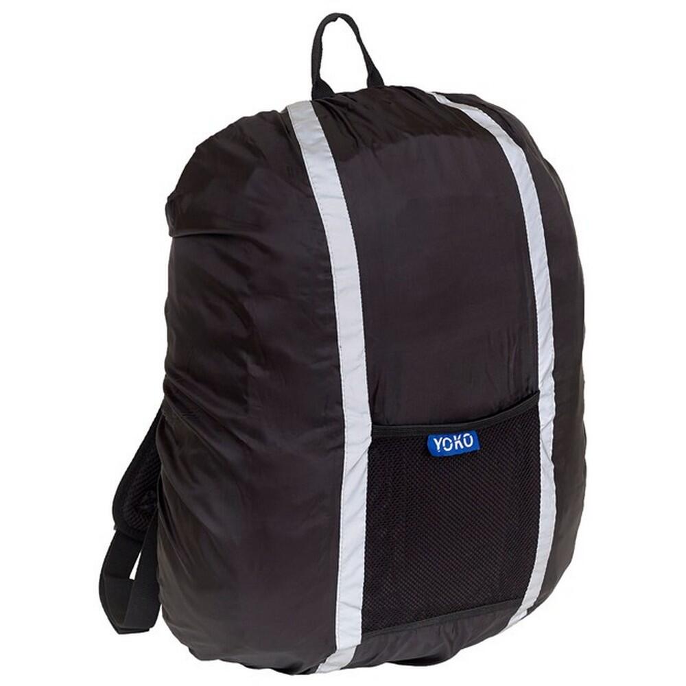 YOKO HiVis Backpack Cover (Black)