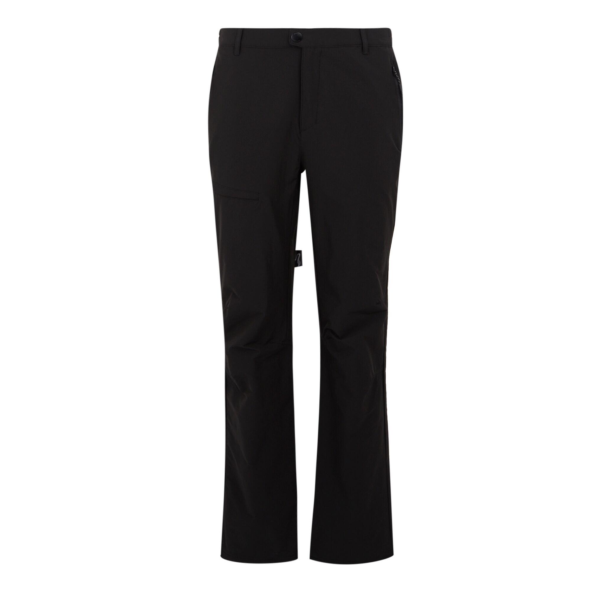 REGATTA Mens Highton II Hiking Trousers (Black)