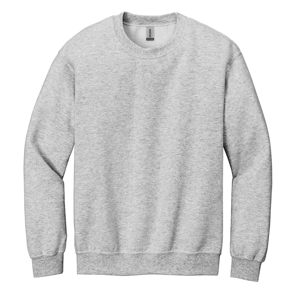 Unisex Adult Heavy Blend Crew Neck Sweatshirt (Ash Heather)