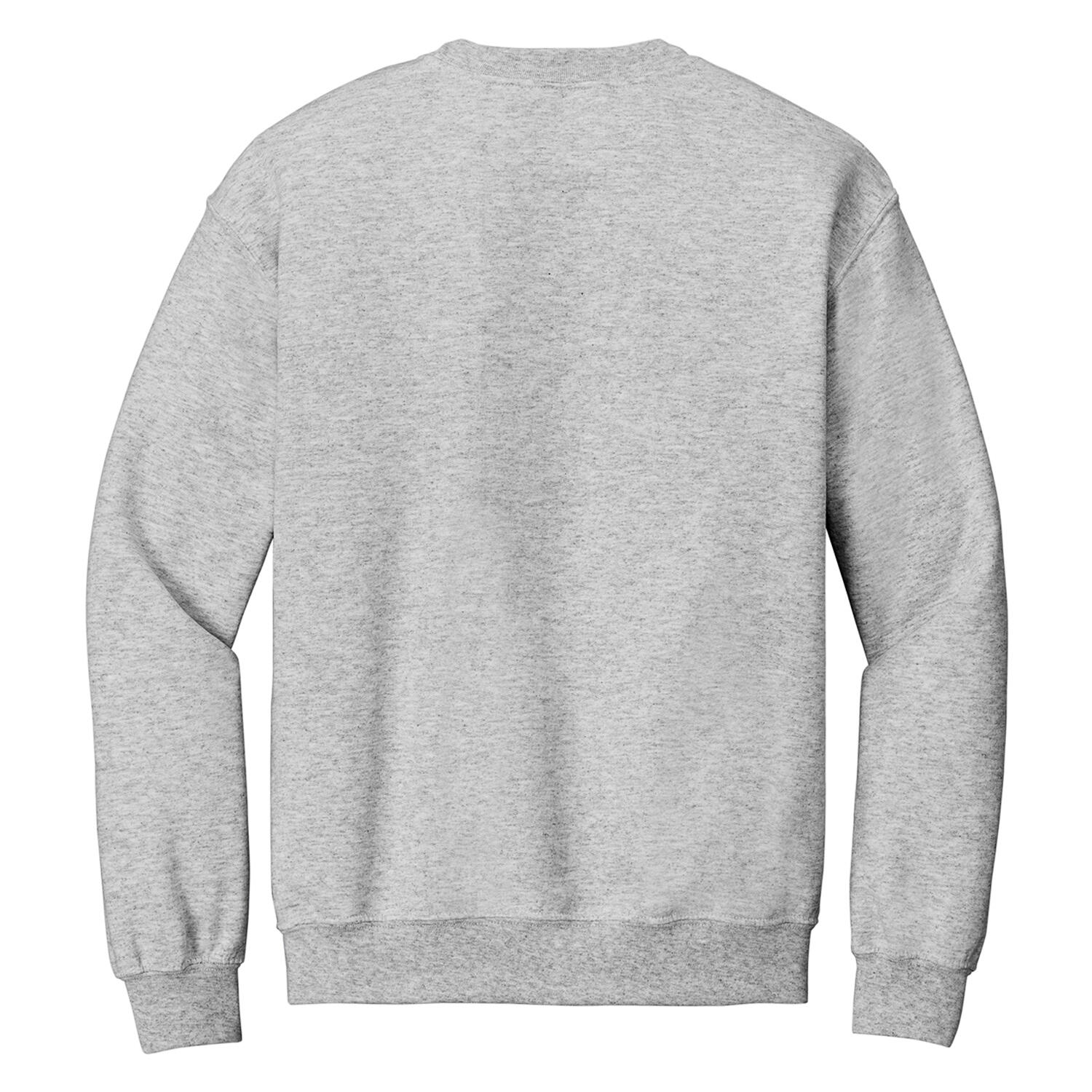 Felpa Girocollo Adulto Unisex Gildan Cenere Erica 2/3